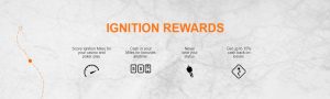 Ignition Casino Rewards Program Details Screenshot