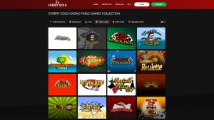 Cherry Gold Casino Games