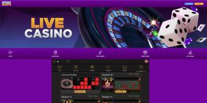 Super Slots Live Dealer Casino Page