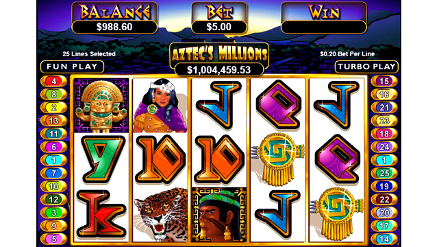 Aztec's Millions Online Slot Screenshot