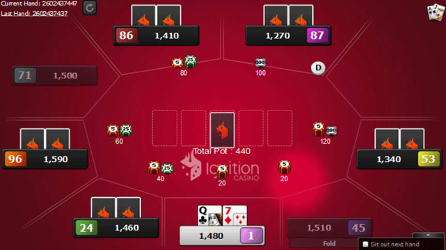 Bovada Online Poker Game